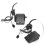 HT700 Téléphone filaire avec casque, ABS, Bureau 7