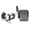 HT700 Téléphone filaire avec casque, ABS, Bureau 15