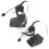 HT700 Téléphone filaire avec casque, ABS, Bureau 9