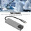 Stazione docking Type-C 5-in-1 alluminio grigio 4K@30Hz 13