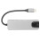 Stazione docking Type-C 5-in-1 alluminio grigio 4K@30Hz 16