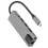 Stazione docking Type-C 5-in-1 alluminio grigio 4K@30Hz 4