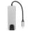 Stazione docking Type-C 5-in-1 alluminio grigio 4K@30Hz 9