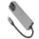 Stazione docking Type-C 5-in-1 alluminio grigio 4K@30Hz 11