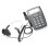 HT810 Telefono da ufficio cablato con auricolare, ABS 12