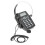 HT810 Telefono da ufficio cablato con auricolare, ABS 13
