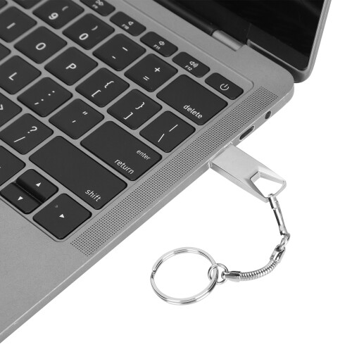 Clé USB métallique 4 Go USB 2.0 compacte 2