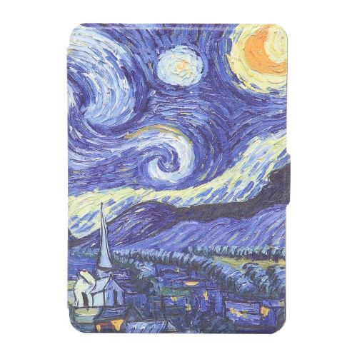 Custodia in pelle PU per e-reader Paperwhite123, verniciata 1