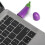 Clé USB aubergine dessin animé 2 Go compact violet 5