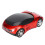 Smart rouge en forme de voiture souris compacte 2,4 GHz 2AAA 15