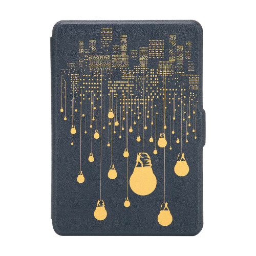 Custodia in pelle PU Paperwhite123 - E-reader dipinto 1