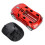 Smart rouge en forme de voiture souris compacte 2,4 GHz 2AAA 5