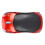 Smart rouge en forme de voiture souris compacte 2,4 GHz 2AAA 14