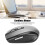 Souris mini sans fil 2.4G gris 800-2000DPI 11