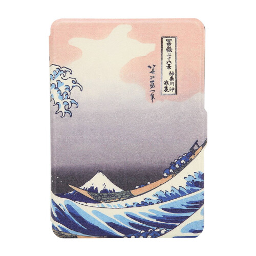 Paperwhite123 e-reader cover in pelle PU verniciata 1