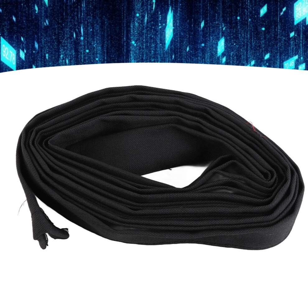 Hose Protector Sleeve 7.5M Nylon Abrasion Resistant Flame Retardant Cable Cover For Wiring Harness Protection 4931322431646
