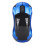 Mouse wireless USB a forma di auto 2.4G blu 800-1600dpi 15