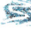 1000 pièces Gift06 œil de cheval 3x6 mm Bleu lac AB 4
