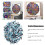 1000 pièces Gift06 œil de cheval 3x6 mm Bleu lac AB 5