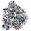 Gift01 1000 pièces 3x6mm œil de cheval à dos plat Blanc AB 5
