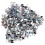 Gift01 1000 pièces 3x6mm œil de cheval à dos plat Blanc AB 16