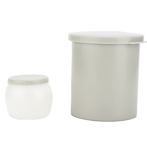 Secchio per lavaggio pennelli 11,5 cm 4,5 in clip in plastica 1