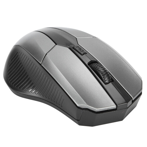 Mini mouse wireless 2.4G USB grigio 800-1200-1600DPI