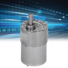 Motore a ingranaggi Metal Gear DC24V 250 giri al minuto albero da 6 mm 77x37x37mm