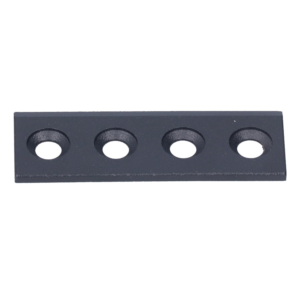 Barn Door Track Connector Plate Kit Carbon Steel Sliding Door Hardware Fittings 8X2.7cm 4071322434527