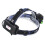Lampada frontale LED 2x18650 nera 35mm 900LM 10W 14