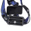 Lampada frontale LED 2x18650 nera 35mm 900LM 10W 6
