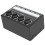 Tragbarer Mini-Stereo-Mixer 4-Kanal-Passiv-Audio-Hub für Gesang oder Effekte 4