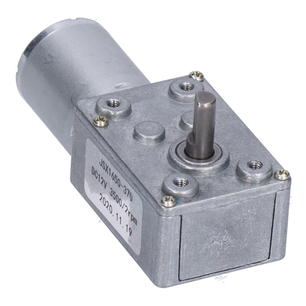 Dc Motor Jsx1650â370 Electric Worm Reduction Engine For Door Openers Miniature Winches Dc12v 2Rpm 6911322436771