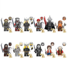 12pcs The Lord of the Rings Middle World The Lord of the Rings Sauron Orc Building Blocks Toy