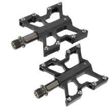 Pedale in alluminio CNC con 3 cuscinetti 105x73,7x17,1 mm nero