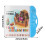 Libro sonoro elettronico 3xAAA, 24,5x2x23,5 cm, Blu 5
