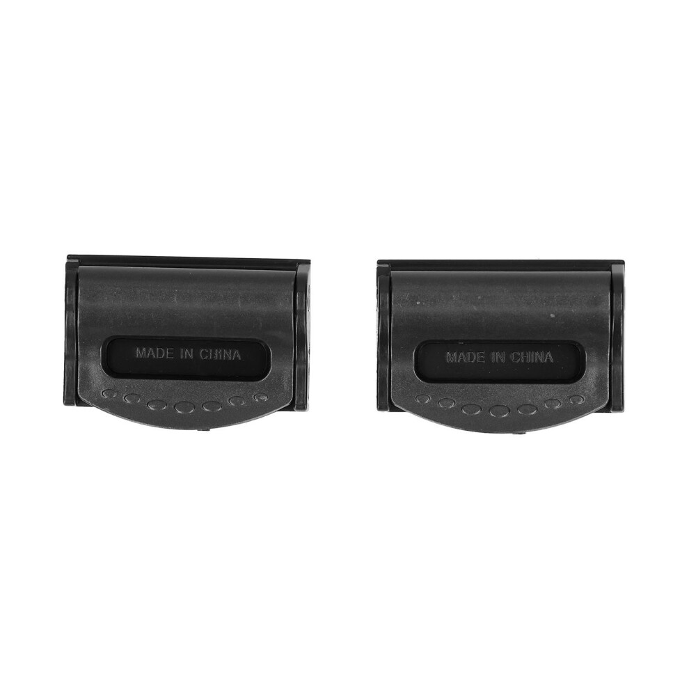 Pair Seat Belt Positioner Clip Tension Adjuster Adjustable Comfortable Car Modification Replacementblack 4691322439850