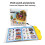 Libro sonoro elettronico 24,5x23,5 cm giallo 3xAAA 11