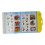 Libro sonoro elettronico 24,5x23,5 cm giallo 3xAAA 15