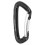 Moschettone da arrampicata in alluminio 24kN/7kN Nero Celeste 5