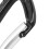 Moschettone da arrampicata in alluminio 24kN/7kN Nero Celeste 10