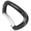 Moschettone da arrampicata in alluminio 24kN/7kN Nero Celeste 7