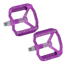 Pedali MTB L7U DU viola 105x100x15mm 389-391g