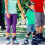 Casco regolabile per bambini da skateboard multi-sport nero 9
