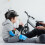 Casco regolabile per bambini da skateboard multi-sport nero 12