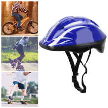 Professional Adjustable Children Skateboarding Helmet Kid Skating Multi Sport Helmet(Blue )