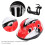 Casco per bambini - Sicurezza, PVC espanso, rosso, taglia regolabile 8