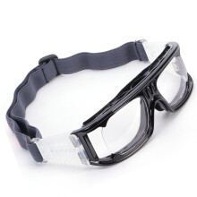 Modello 087 Occhiali protettivi neri per football UV-protetti PC+plastica