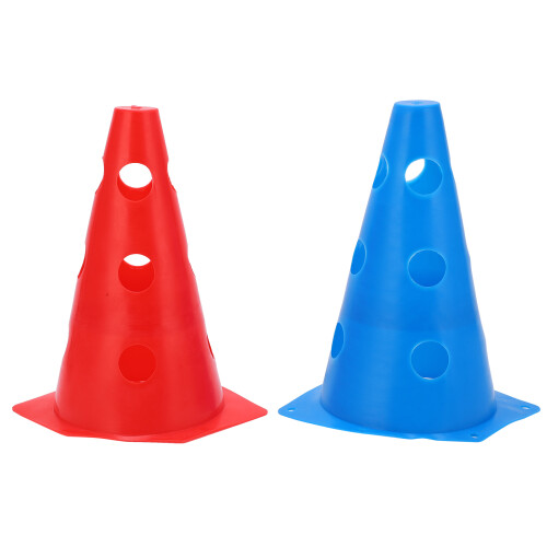 Coni barriera per calcio 123 g 23 cm / 9,1 in Rosso Blu 1