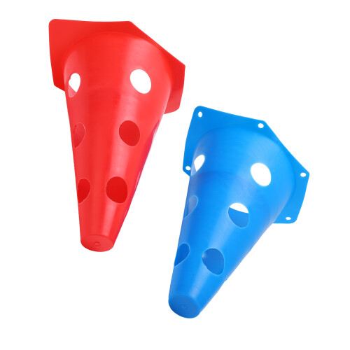 Coni barriera per calcio 123 g 23 cm / 9,1 in Rosso Blu 2